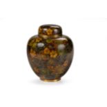 A CHINESE CLOISONNÃ‰ MILLEFLEUR JAR AND COVER, REPUBLIC OF CHINA, 1949 -