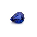 A CERTIFIED UNMOUNTED OVAL-CUT TANZANITE, 22.24 CARATS