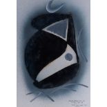 Christo Coetzee (South African 1929 - 2000): BLACK, GREY, VIOLET (1) signed and inscribed with 82/4,