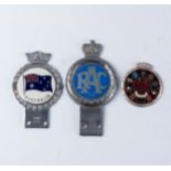 A COLLECTION OF CAR BADGES  J R GAUNT Birmingham 20th century, South Africa, Australia and