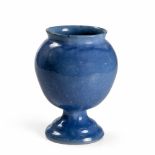 A LINN WARE PEDESTAL VASE