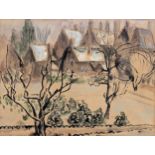 Maud Frances Eyston Sumner (South African 1902-1985) WINTER HOUSES