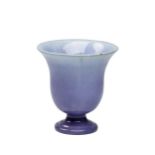 A LINN WARE PEDESTAL VASE, 1950s