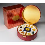 AN ESTEE LAUDER HOUSE OF FRAGRANCE CASE COFFRET