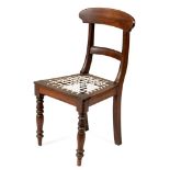 A CAPE STINKWOOD REGENCY CHAIR