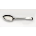 A CAPE SILVER FIDDLE PATTERN TABLESPOON, JOHN TOWNSEND