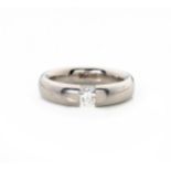 A DIAMOND SOLITAIRE RING