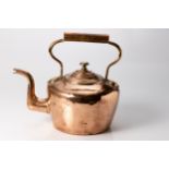 AN ENGLISH COPPER KETTLE