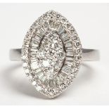 A DIAMOND DRESS RING