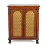 A REGENCY MAHOGANY CHIFFONIER SIDEBOARD