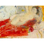 Wendy Anziska (South Africa 1945 - ) RECLINING NUDE