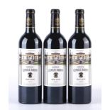 THREE BOTTLES OF CHATEAU LAOVILLE-BARTON BORDEAUX