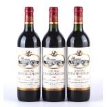 THREE BOTTLES OF CHATEAU CHASSE SPLEEN BORDEAUX