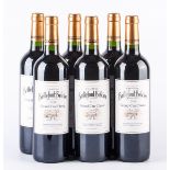 SIX BOTTLES OF CHA‚TEAU BELLEFONT BELCIER ST AMILION BORDEAUX