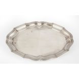 GERMAN SILVER OVAL SERVING DISH
