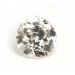 A ROUND BRILLIANT-CUT DIAMOND 0,45 CARATS