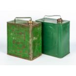TWO CASTROL OIL CANS, CIRCA 1950