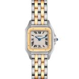 A LADIES CARTIER PANTHERE WRISTWATCH