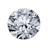 A ROUND BRILLIANT-CUT DIAMOND 0,66 CARATS