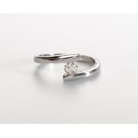 A DIAMOND SOLITAIRE RING