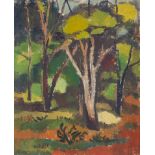 Pranas Domaitis (South African 1880 - 1965) FOREST SCENE