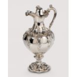 A VICTORIAN SILVER WATER JUG, JOSEPH ANGELL I AND JOSEPH ANGELL II, LONDON, 1840