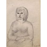 A.R. Penck aka Ralf Winkler (German 1939 - 2017) UNTITLED (PORTRAIT OF A WOMAN)
