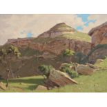 WILLEM HERMANUS COETZER (South African 1900 - 1983) GOLDEN GATE OF THE FREE STATE