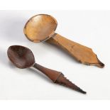 TWO NGONI SPOONS, MALAWI