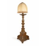 A VICTORIAN GILTWOOD STANDARD LAMP