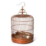 A CHINESE BAMBOO BIRDCAGE, REPUBLIC PERIOD, 1912 - 1949