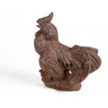A CAST-IRON ROOSTER