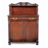 A VICTORIAN MAHOGANY CHIFFONIER