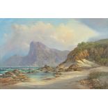 Gabriel de Jongh (South African 1913 - 2004) FALSE BAY COAST NEAR BETTY'S BAY