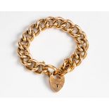 A 9CT GOLD BRACELET