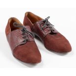 A PAIR OF VINTAGE FRATELLI ROSSETTI LADIES BROGUES