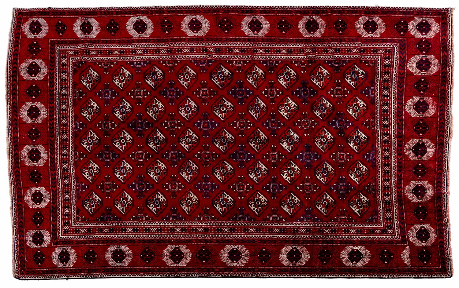 A TURKOMAN RUG