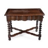 A CAPE STINKWOOD SIDE TABLE, LATE 19TH/EARLY 20TH CENTURY