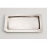 A GEORGE V SILVER PINS TRAY, HENRY MATTHEWS, BIRMINGHAM, 1915