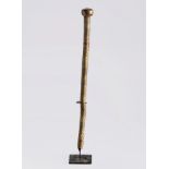 A ZULU STAFF, 19TH CENTURY