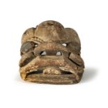 A CHINESE "NUO" RITUAL MASK, MING DYNASTY, 1368 - 1644