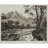 Tinus de Jongh (South African 1885 - 1942) JONKERSHOEKÂ EERSTERIVIER STELLENBOSCH