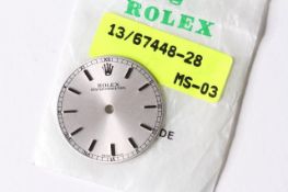 *TO BE SOLD WITHOUT RESERVE* ROLEX OYSTER PERPETUAL 31 SUNBURST SILVER DIAL, 31mm Rolex Oyster