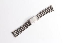 Omega stainless steel bracelet reference 1171, 560 end links, 19mm