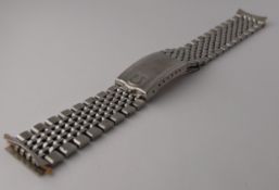 vintage omega 19 mm stainless steel bracelet 1068 w 523 ends c 1976, can be used for various