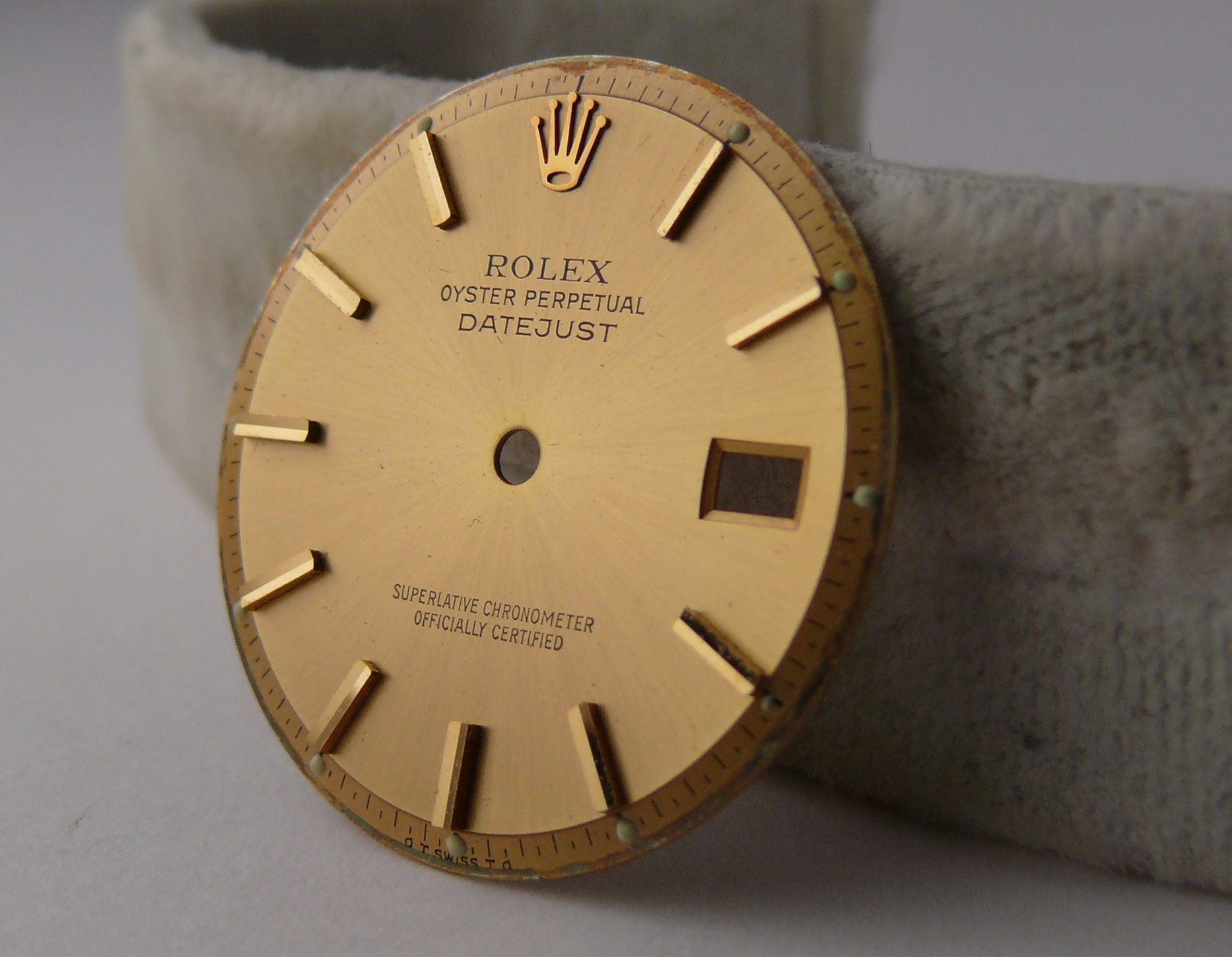 Vintage Gents Rolex Oyster Perpetual Datejust Dial 16014 16030 16234 16220. Please note dial is in