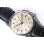 VINTAGE TUDOR ADVISOR ALARM REFERENCE 10050 CIRCA 1980S, circular dial with block hour markers,