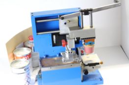 DIAL PRINTING MACHINE SET WITH INK, comes with inks, thinners, retarders, spare pads, plate