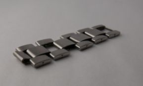 Section of Vintage Rolex 20mm 7836 Bracelet links Parts 1016 1675 1655.