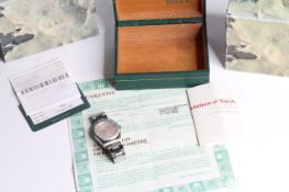 ROLEX OYSTER PERPETUAL DATEJUST TAPESTRY DIAL FULL SET CIRCA 1994, cream tapestry striped dial,